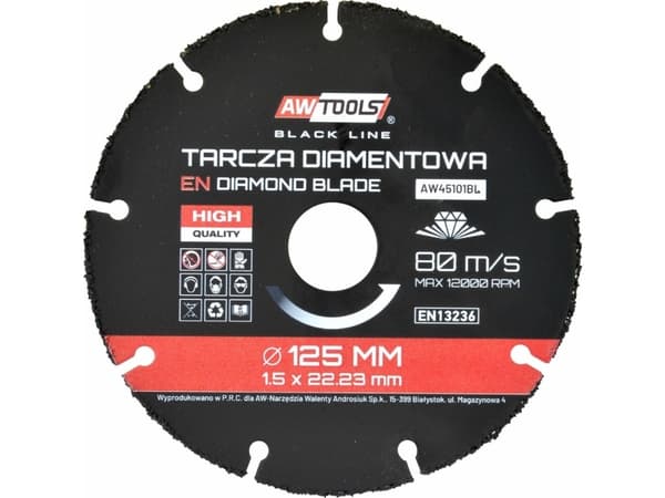 AWTools AW UNIVERSAL TARGET 125 mm
