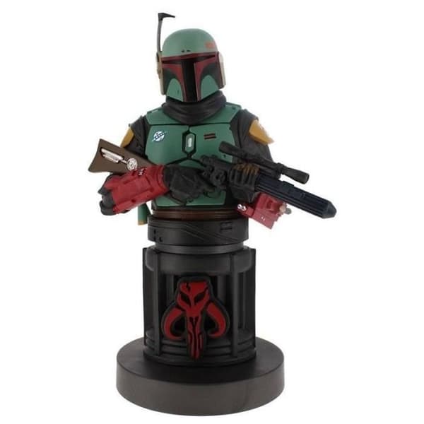 Support &amp; Laddningsfigur för Controller och Smartphone - UTFÖRLIGT SPEL - BOBA FETT Multifärg