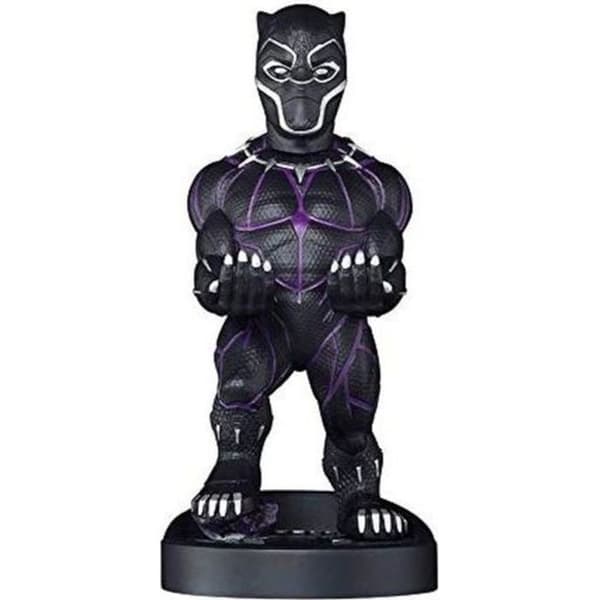 Black Panther Controller Support Figurine Svart