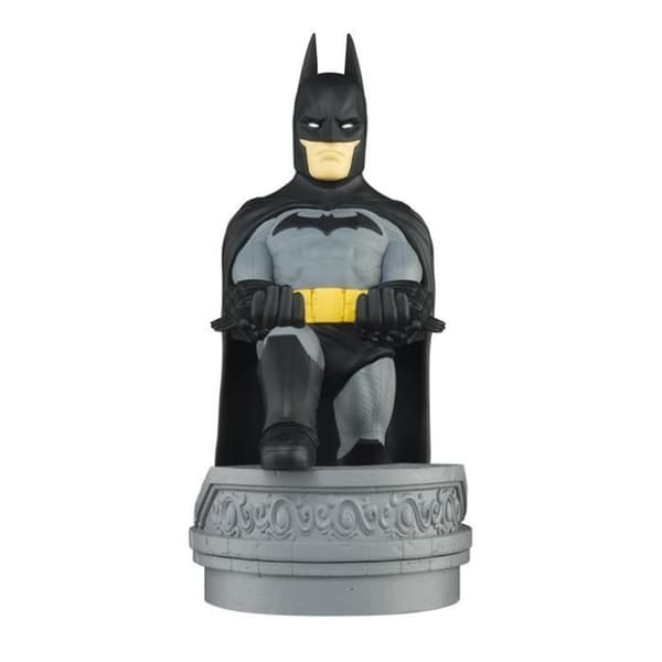 Batman Figurine - Hållare &amp; Laddare för Controller och Smartphone - Utsökt spel Svart, Grå, Gul