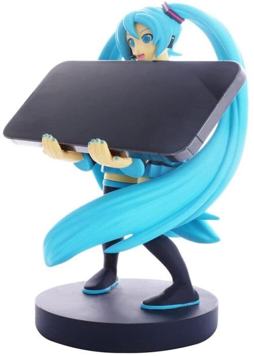 Cable Guy Figure - Utsökt spel - Hatsune Miku - 20 cm - Blandat - Idealisk för kontroller och telefoner