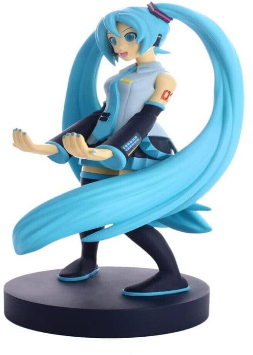Cable Guy Figure - Utsökt spel - Hatsune Miku - 20 cm - Blandat - Idealisk för kontroller och telefoner