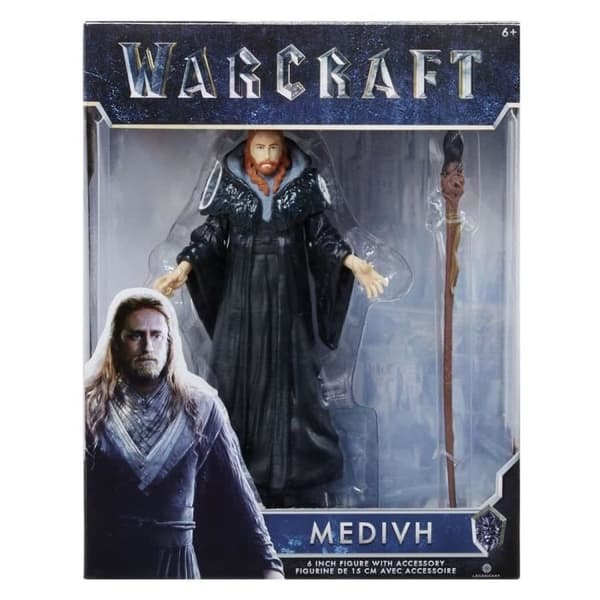 Medivh Warcraft Wave 1 figur - JAKKS PACIFIC - 15 cm - Interiör - Vuxen