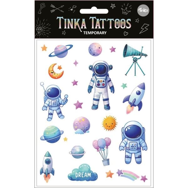 Tatuering Astronaut - Tinka