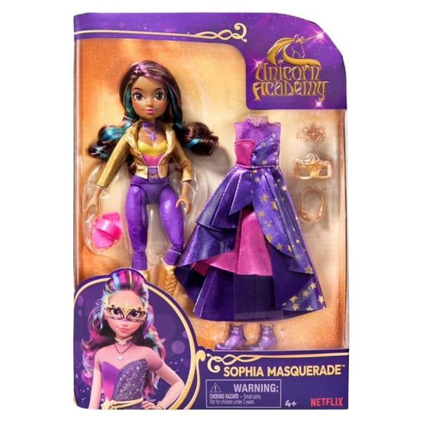 Unicorn Academy Doll Sophia Masked Ball 24 cm