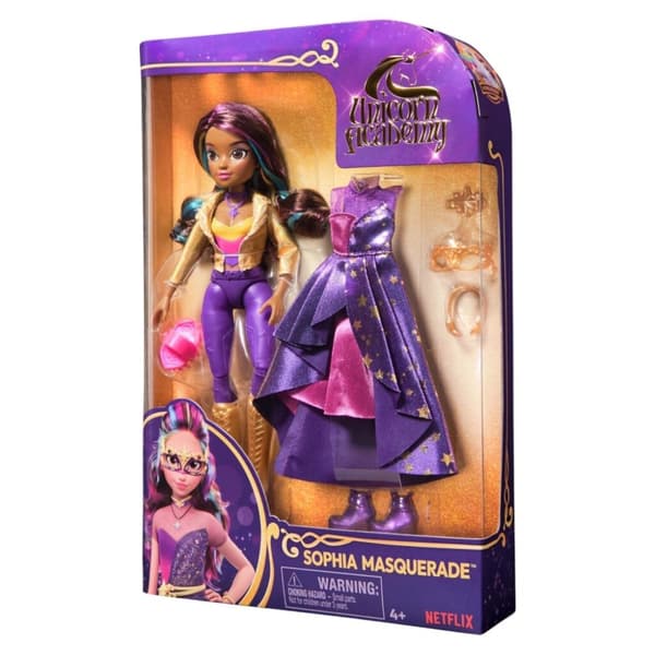 Unicorn Academy Doll Sophia Masked Ball 24 cm