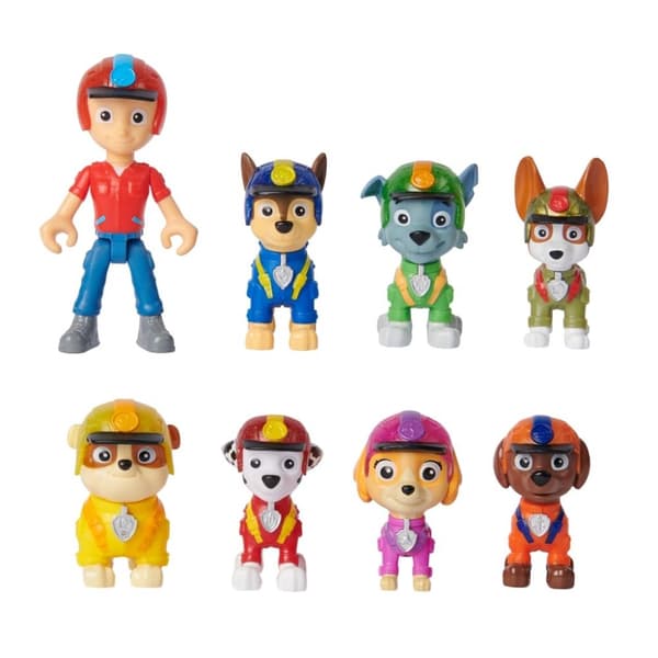 Paw Patrol Jungle Pups Figurer 8-delad