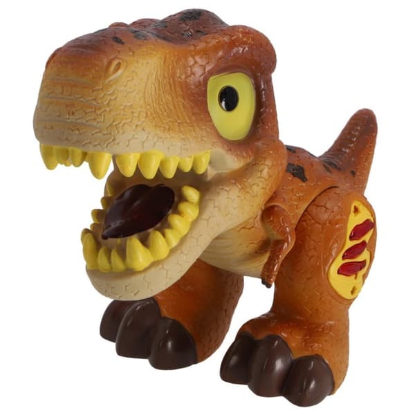 Dinobase Dino + Ljus och Ljud Brun