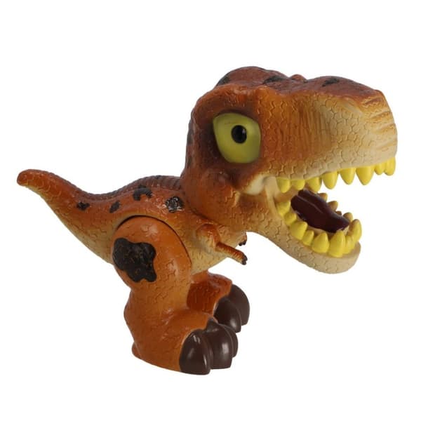 Dinobase Dino + Ljus och Ljud Brun