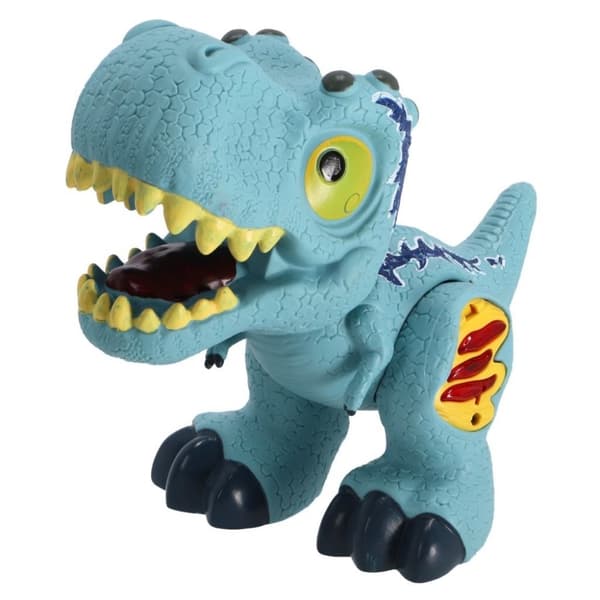 Dinobase Dino + Ljus och Ljud Blå