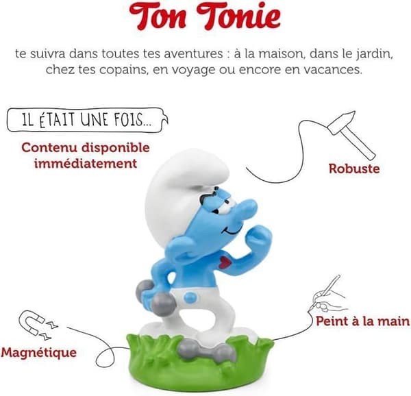 tonies - Tonie statyett - Smurfarna - Olympiska Smurfarna