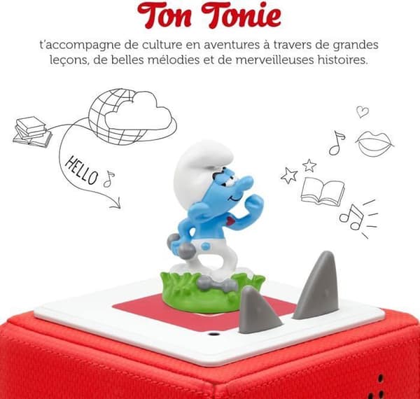 tonies - Tonie statyett - Smurfarna - Olympiska Smurfarna