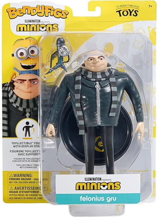 Noble Collection - Universal - Minions - Felonius Gru Bendyfig