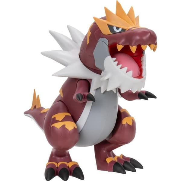 Figur - BANDAI - Legendarisk Pokémon Rexilius - 30 cm, ledad, tecknad skala