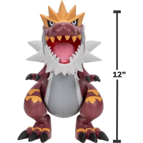Figur - BANDAI - Legendarisk Pokémon Rexilius - 30 cm, ledad, tecknad skala