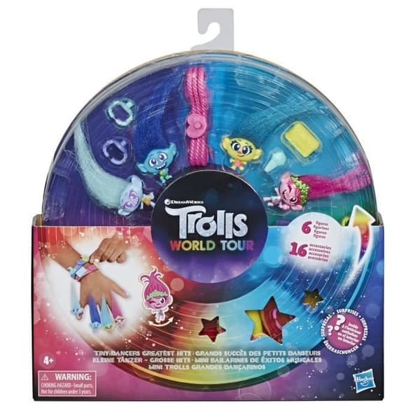 DreamWorks Trolls 2 World Tour Figures - Little HASBRO Dancers