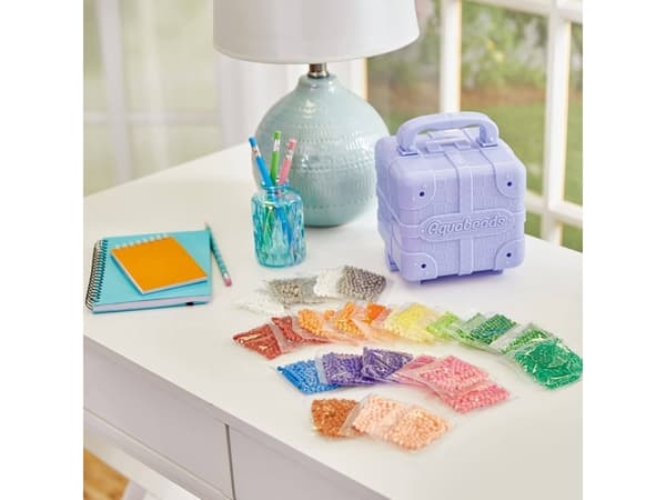 Aquabeads Mega suppleringssett med perler i koffert