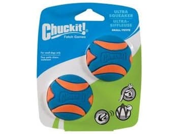 Chuckit! ULTRA SQUEAKER BALL SMALL 2PAK