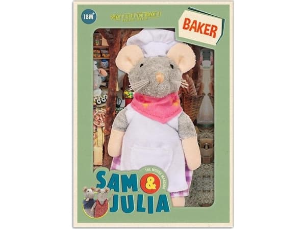 Media Family Mascot fra Mouse House. Bakeren