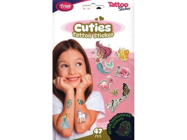 Gazelo TYTOO TATTOO TATTOO CUTIES TICKERS -LIPUKKEET
