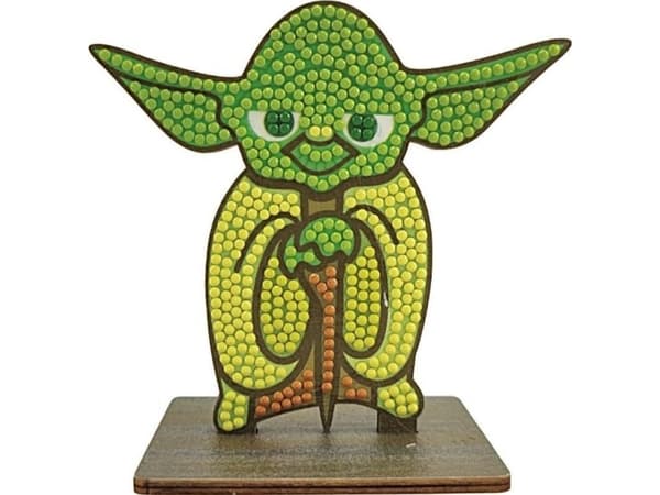EPEE Crystal Art Buddies - 2D Yoda timanttimosaiikki