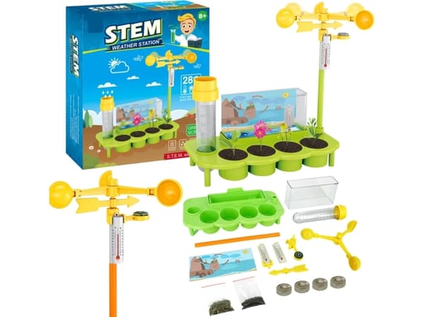 ProNice Pedagogisk Interaktiv Väderstation Real 5D Odlingssimulator