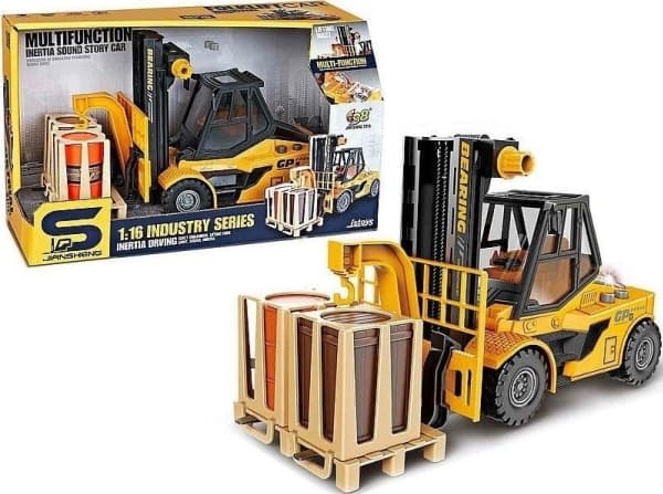 Gaffeltruck med lyft 1:16
