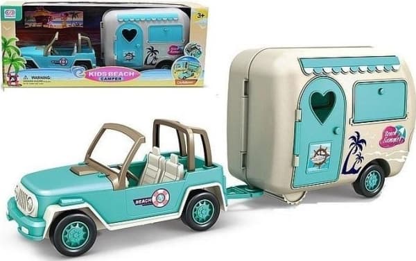 Auto ja asuntovaunu 44x19x12.5cm