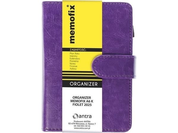 Memofix organizer A6 K lilla