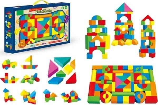 Foam blocks 77pcs KL.P. 026 60265