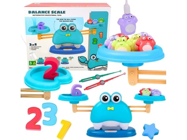 Crab educational scale 3-in-1 mix