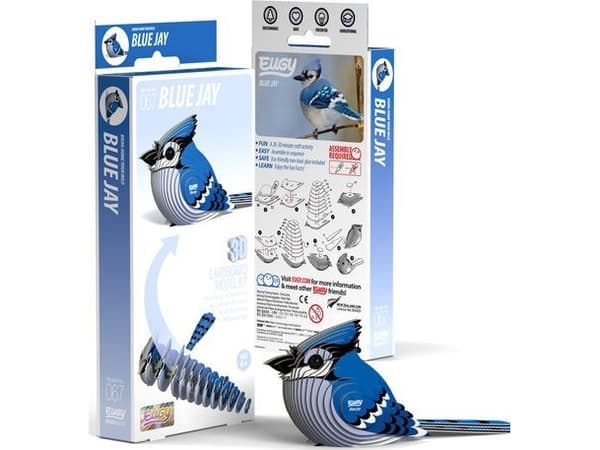 Fat Brain Toys Bluejay Bird Eugy. Øko 3D-puslespill
