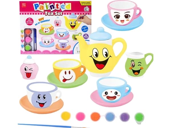 ProNice FOR TE KAFFEKOPPER FOR MALERI KREATIV GIPS GIPS MALING