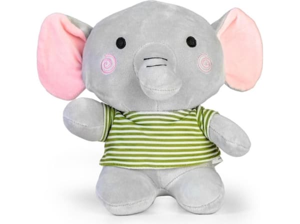 Elefant i spandex skjorte 25cm