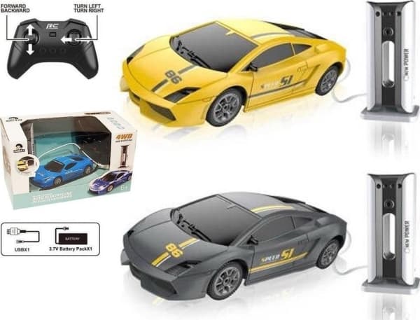 RC auto sähköasentaja latausaseman kanssa mix