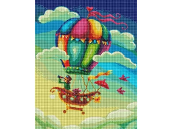 Diamantmosaikk - Wanderers 40x50cm