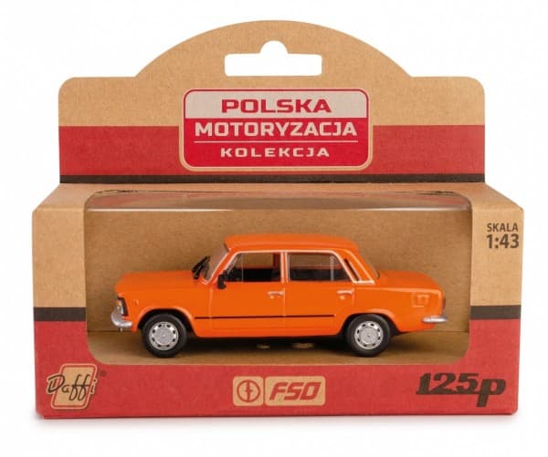 Communist Party Vehicle Fiat 125p orange
