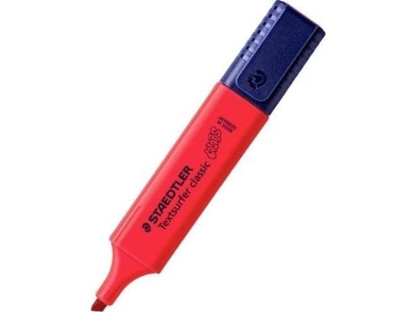 Classic Colors Highlighter Strong Red (10 stk)