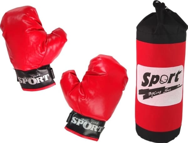 LeanToys Boxningshandskar Väska Boxningsset LEAN Toys