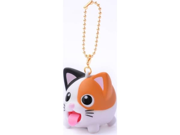 Jibber Pet Charms katt tricolour nyckelring