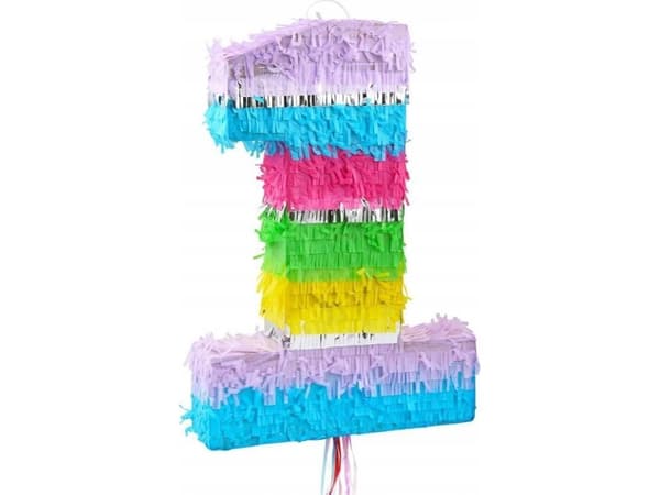 GoDan piñata numero 1 pastelli 50x35x7.5cm