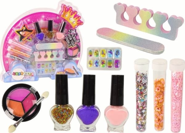 LeanToys Make-up Nail Decorating Rainbow
