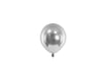 Miniatyrbild 1 av 5: Sølv glossy ballon, 50 stk
