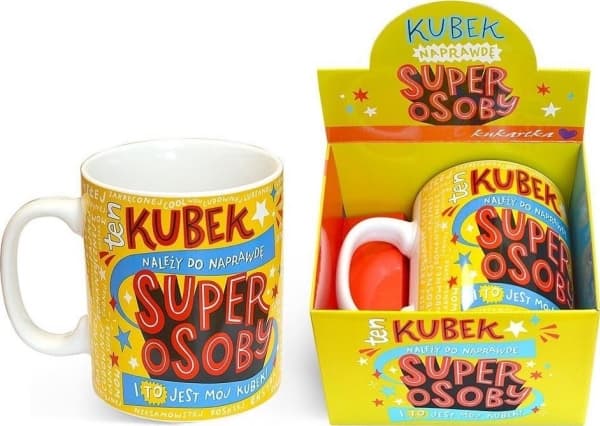 Giant mug G 059 Super people (Kukartka)
