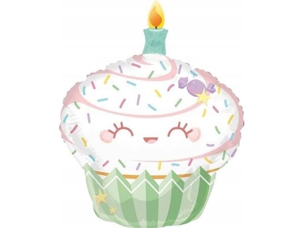 Supershape Crazy Cake Foil Balloon 88x70cm P50 4628975
