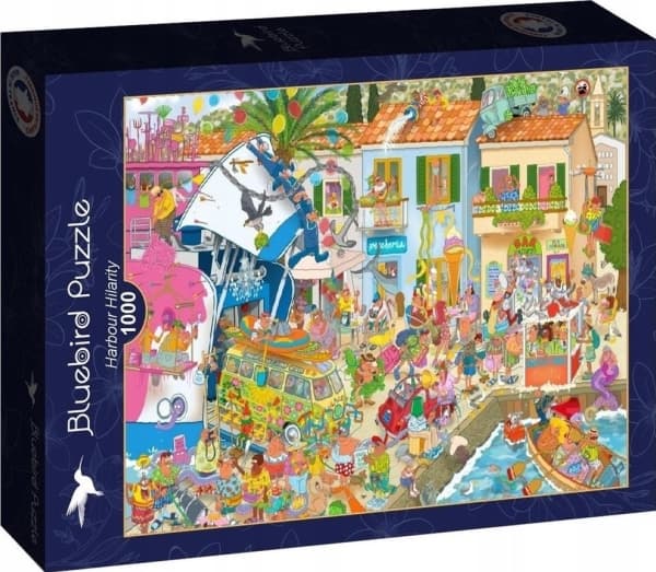 Artpuzzle Puzzle 1000 Port full av overraskelser