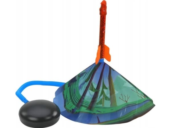 Lean Toys Granatsvaidis Dinosaurs Forest Colorful Push Up, 4 dalių