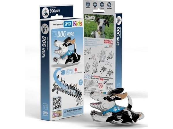 Hopes hund Eugy. Øko 3D-puslespill