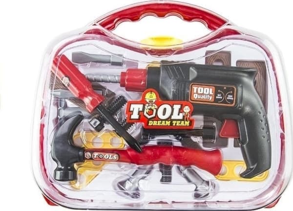 LeanToys DIY Verktygslåda 22 EL LEAN Toys