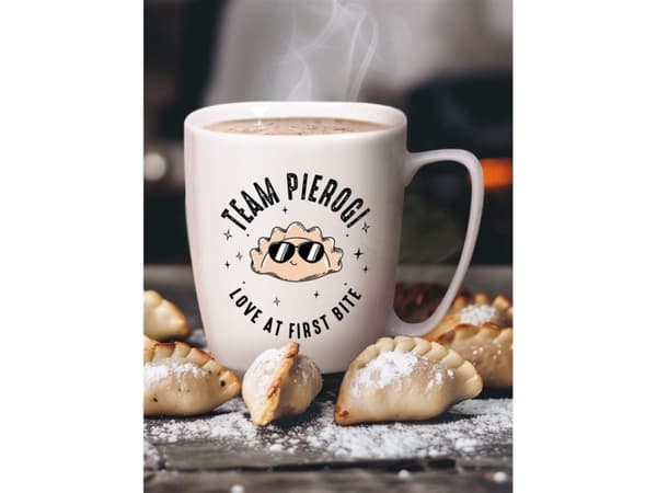 Team dumpling mug